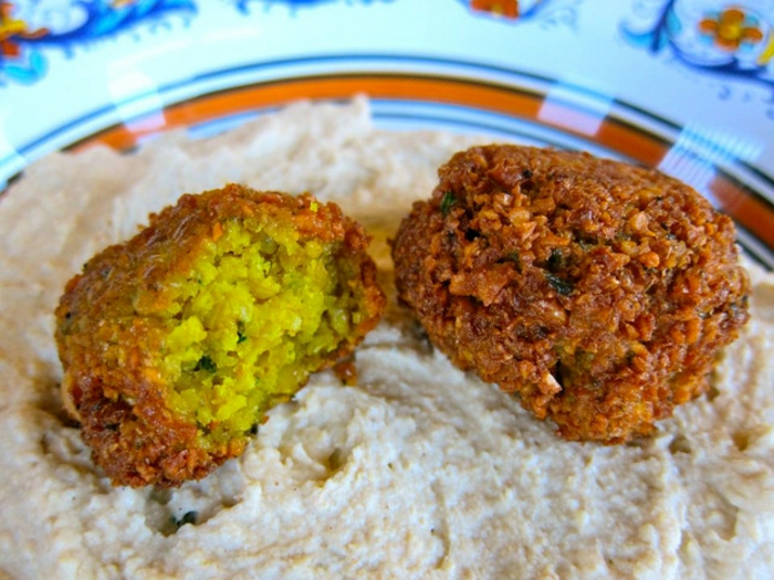 falafel rezept traditionell kurkuma kichererbsen