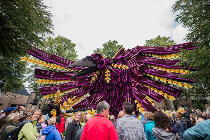 gartenskulpturen blumenparade die niederlande vögel figur