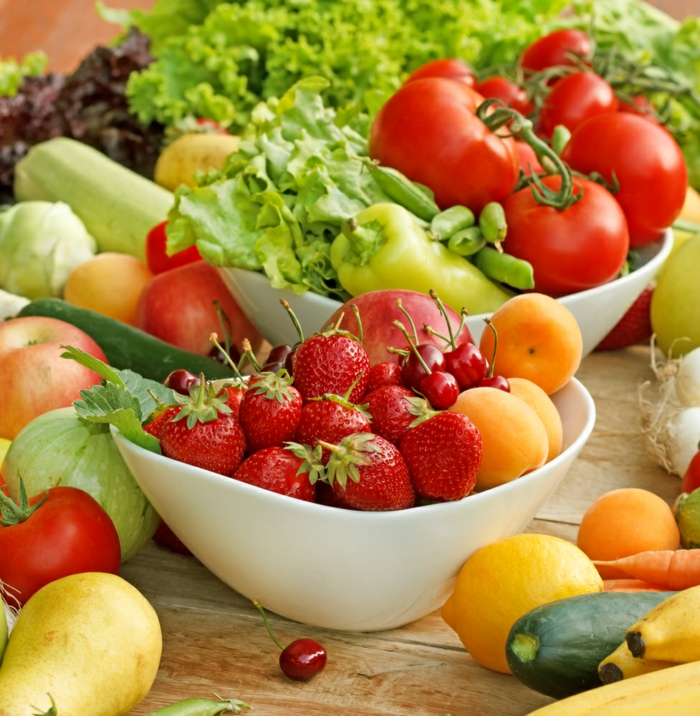 gesundes essen tipps früchte gemüse lifestyle