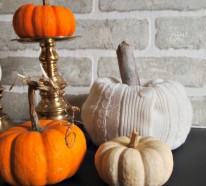 Herbstdeko selber machen – DIY Kürbisse aus dem alten Pulli anfertigen