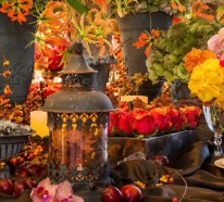 Herbstliche Tischdeko mit Naturmaterialien kreieren