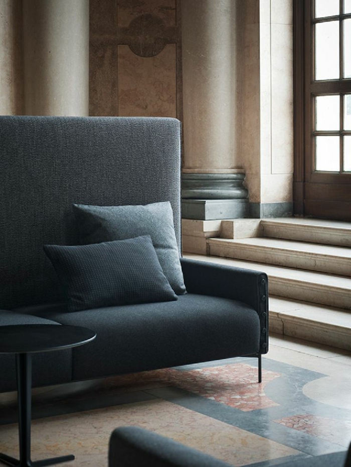 italienische polstermöbel wohnzimmer möbel sofa blau TACCHINI ITALIA
