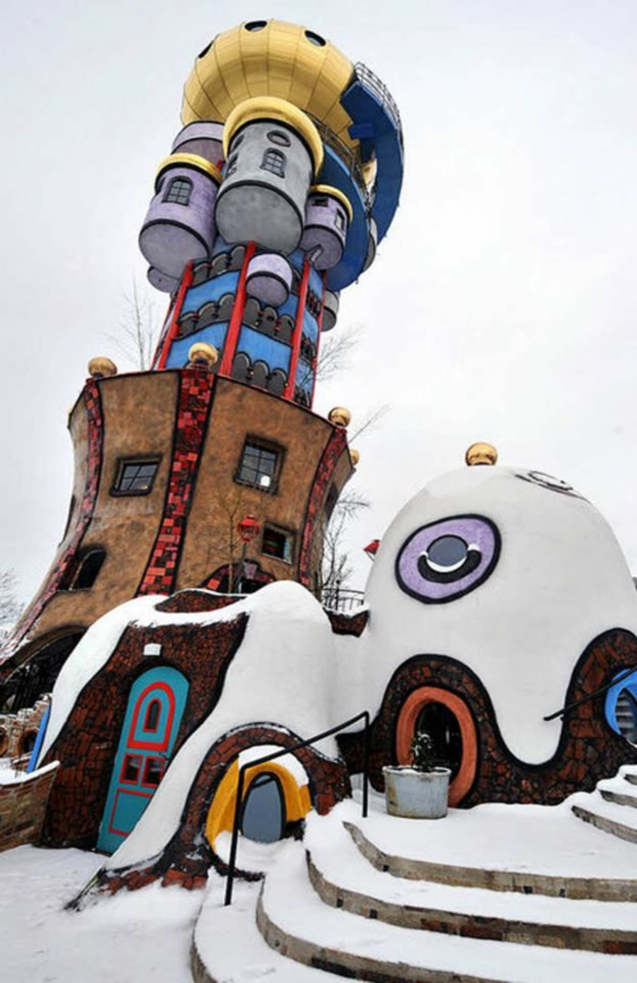 österreichischer künstler Friedensreich Hundertwasser architektur trends