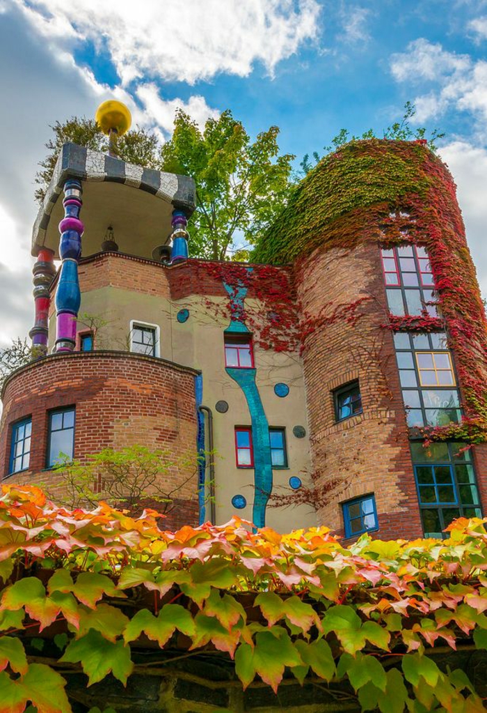 österreichischer künstler Friedensreich Hundertwasser architektur