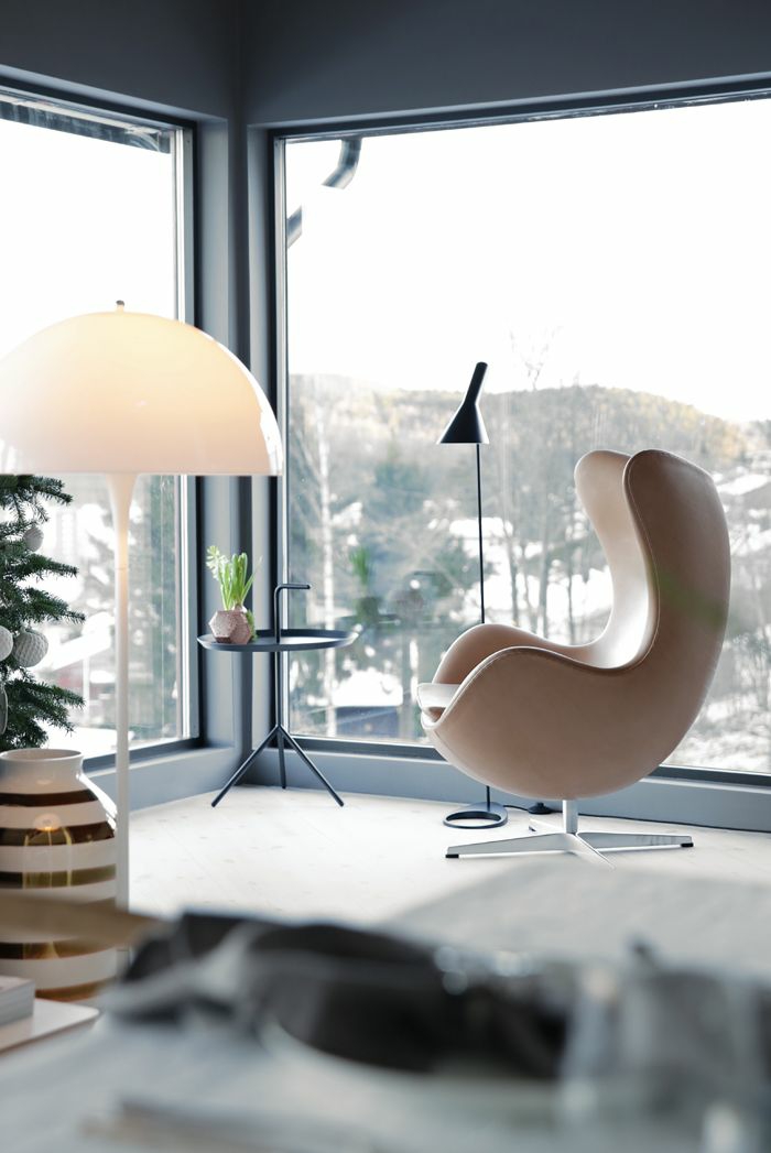 Dänisches Design wohnung im hygge stil egg chair