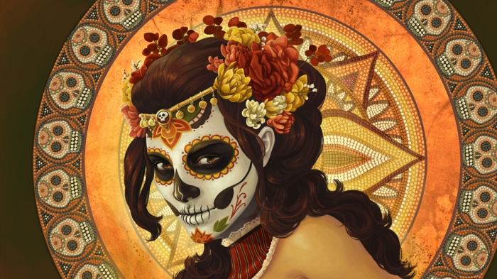 Ideen für Halloween mexiko Ideen für Halloween deko halloween geschichte kuerbislaterne basteln