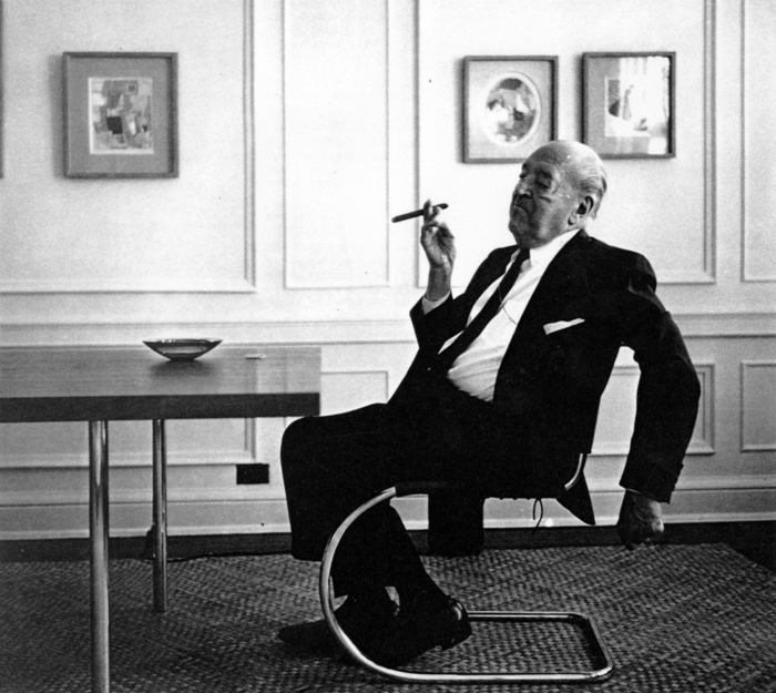 Ludwig Mies van der Rohe schwarz weiß foto