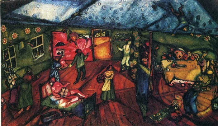 Marc Chagall Werke Geburt