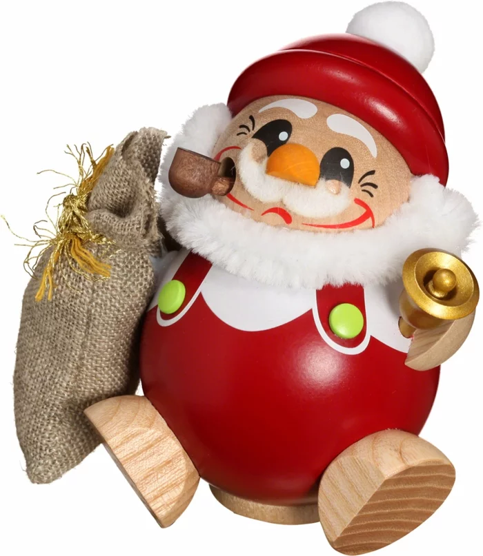 Raeuchermaennchen Kugelraeucherfigur Nikolaus Weihnachtsdekoration online shop Weihnachtsdeko aus Holz