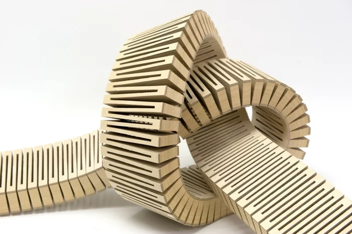 Sperrholz platten stuhl design produkt form