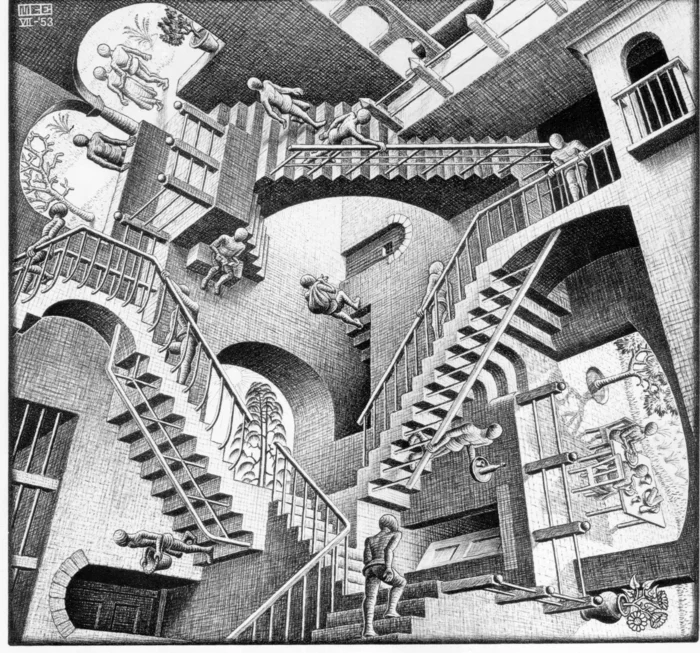 Traumdeutung M C Escher grafik design
