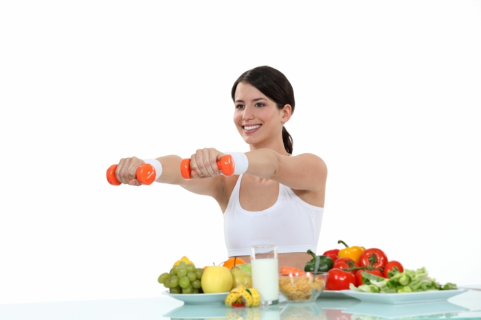 abnehmen ohne sport und diät leichte übungen gesunde ernährung
