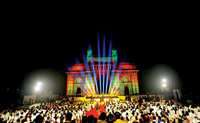 bombay indien mumbai tor licht festivale