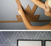15 originelle DIY Wohnideen für Ihre Wanddekoration