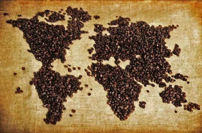 fairtrade schokolade kakao kaffee weltkarte