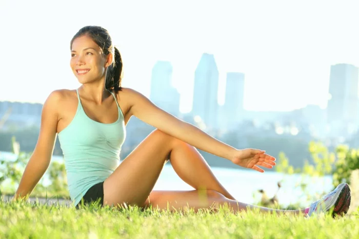 glückliches leben yoga sport meditation