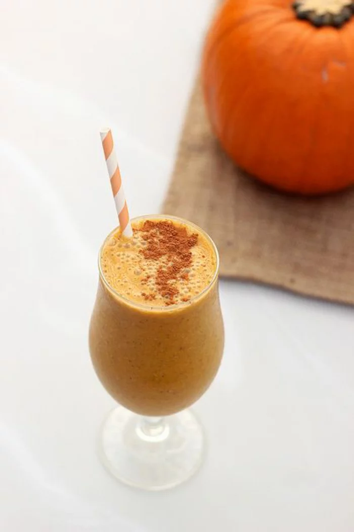 halloween getränke für kinder rezepte kürbis smoothie
