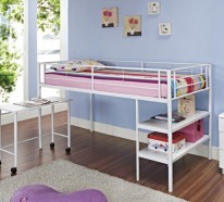 Kinderbett mit Stauraum macht das Kinderzimmer funktionaler