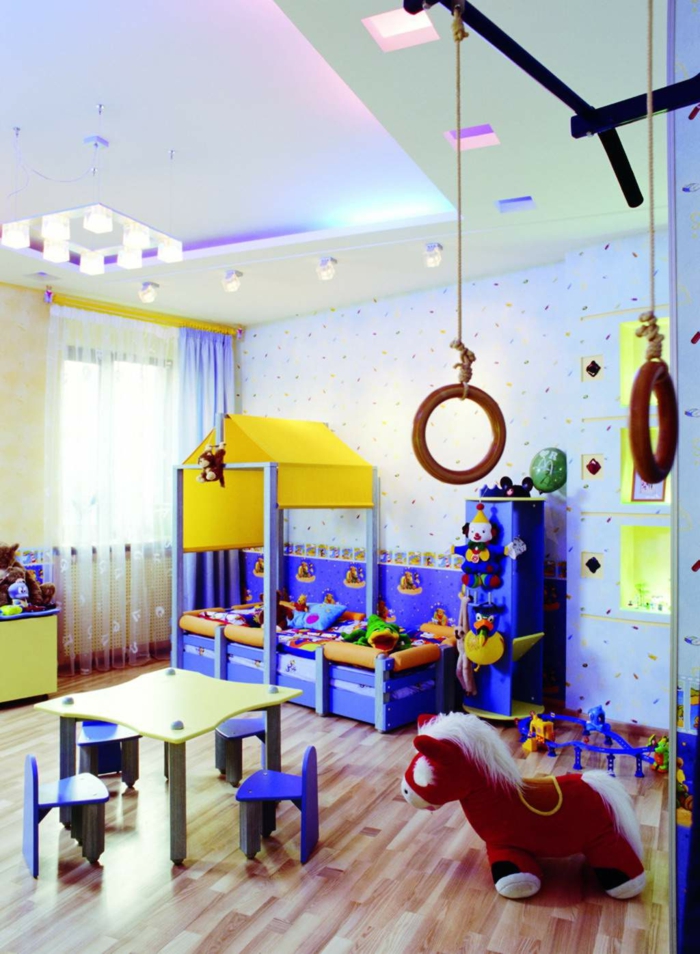 kinderbetten ausgefallenes design kinderzimmer möbel tapeten