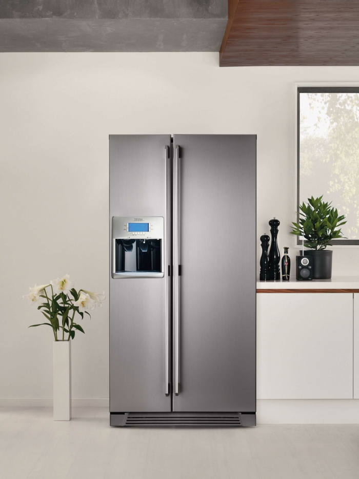 küche gestalten ideen küchenmöbel kühlschränke Electrolux