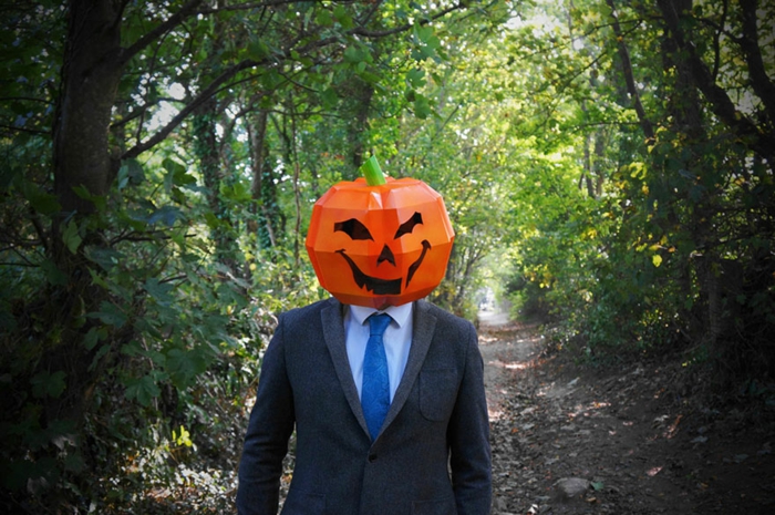 kürbis halloween maske von steve wintercroft