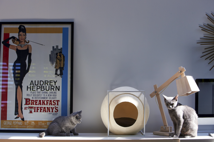 Katzenmöbel von Meyou sind zugleich schicke Wohnaccessoires - Meyou Katzenm%C3%B6bel Designer Guillaume GaDenne