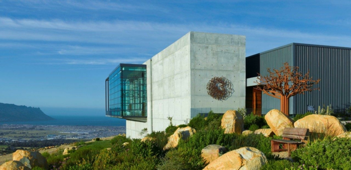 moderne architektur Waterkloof Winery Südafrika