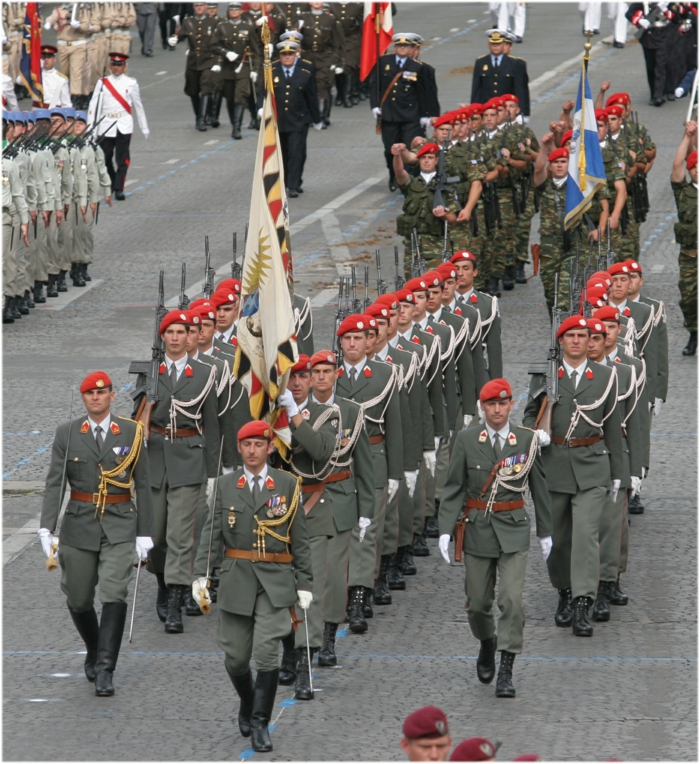 nationalfeiertag in österreich bundesheer parade