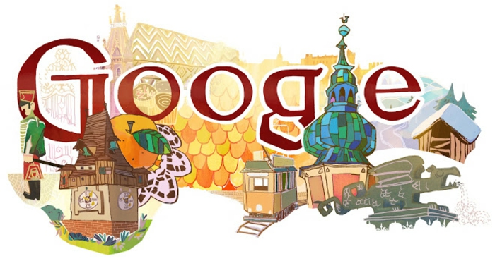 nationalfeiertag in österreich google doodle 2012