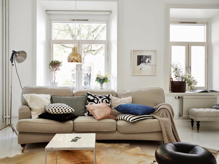 sofa kaufen wohnzimmer möbel skandinavischer stil