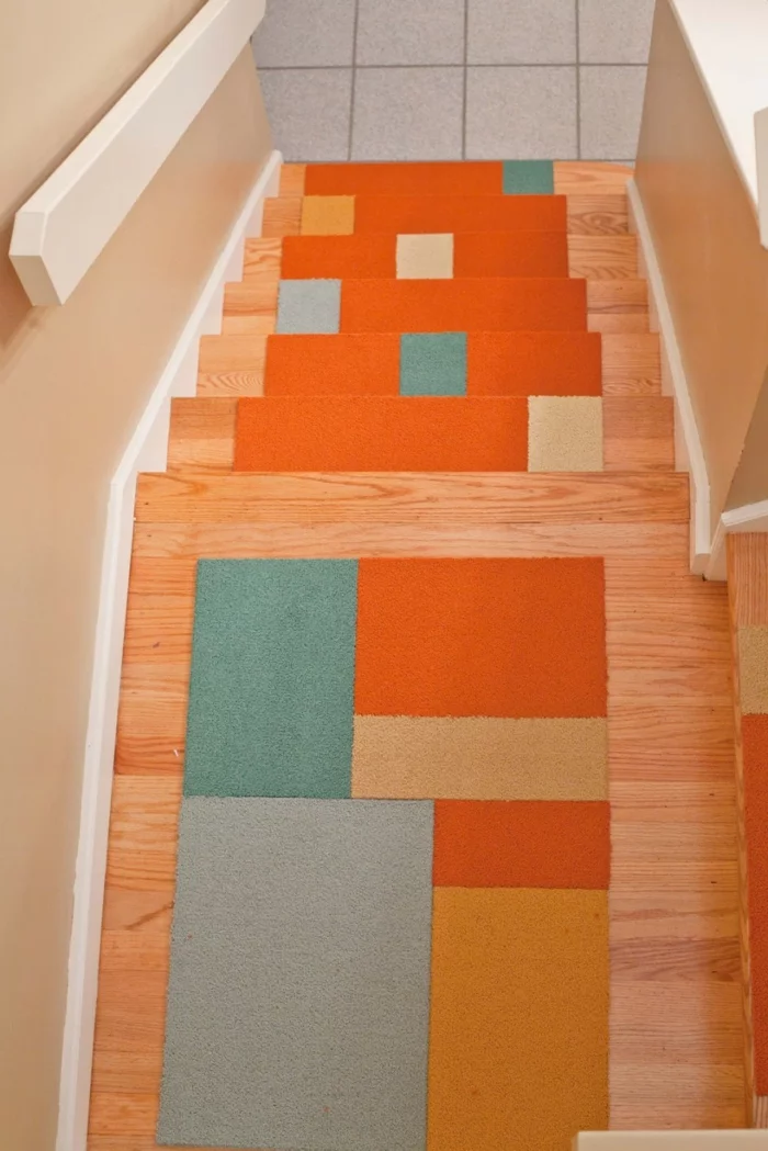 teppich für treppen frisches muster