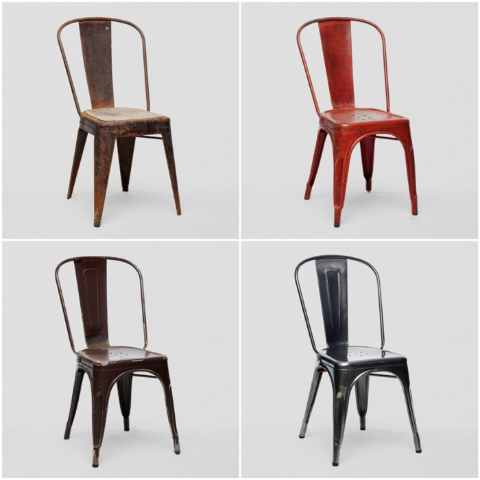 tolix stuhl in verschiedenen farben designer stühle