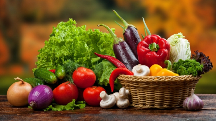 veganes essen obst gemüse frisch vitamine mineralien