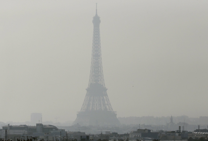 Еuropa Städte paris smog