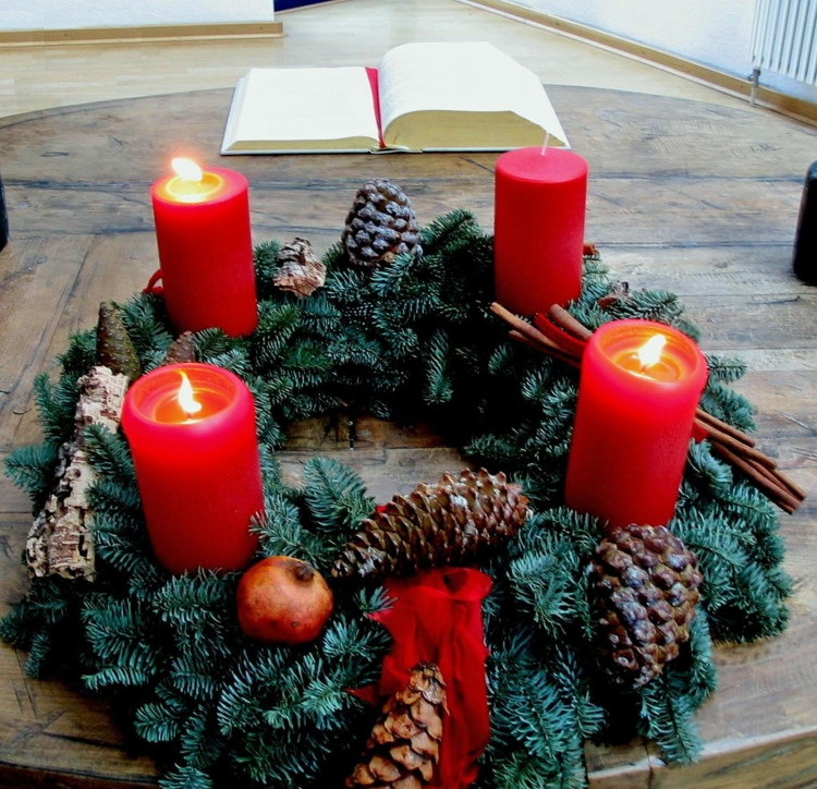 40 Adventskranz Ideen und die Geschichte des Adventskranzes