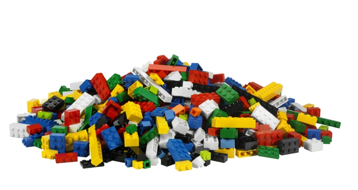 Lego Spiele steine bunt