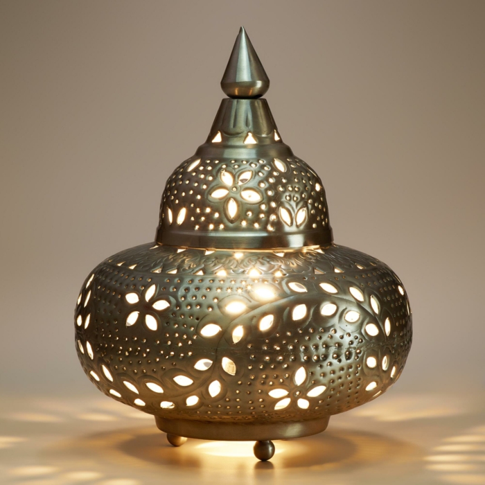 Orientalische Lampen silber