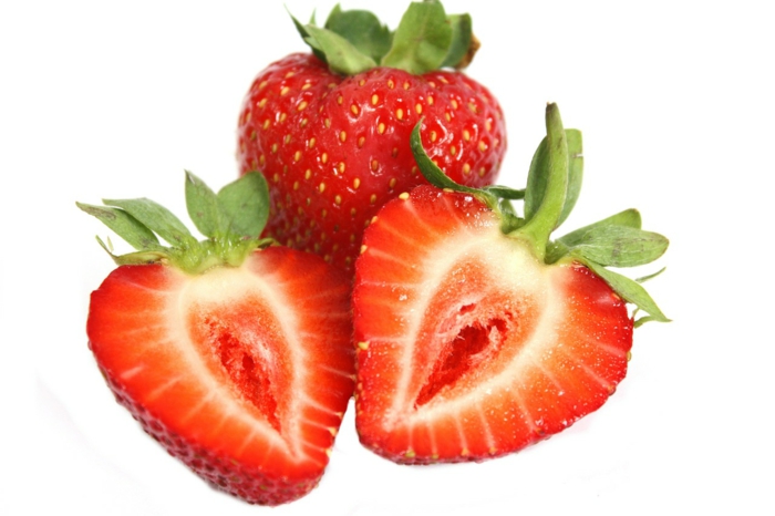 Tagesbedarf Zucker erdbeeren