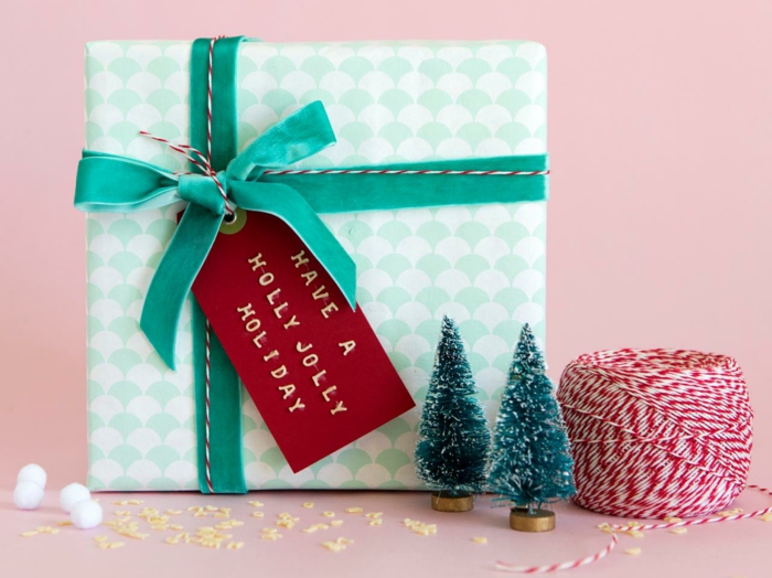 Weihnachtsgeschenke geschenk verpacken geschenke schön verpacken mint gruen