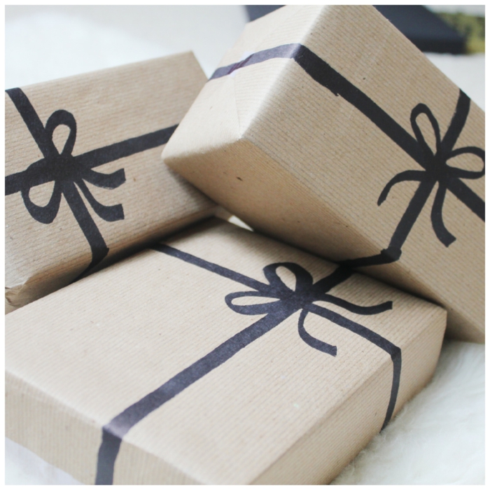 Weihnachtsgeschenke verpacken geschenk verpacken geschenke schön verpacken zum selbst gestalten markerschleife