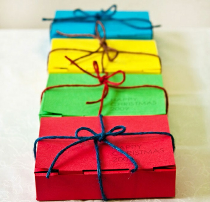 Weihnachtsgeschenke verpacken geschenk verpacken geschenke schön verpacken zum selbst gestalten schachtel