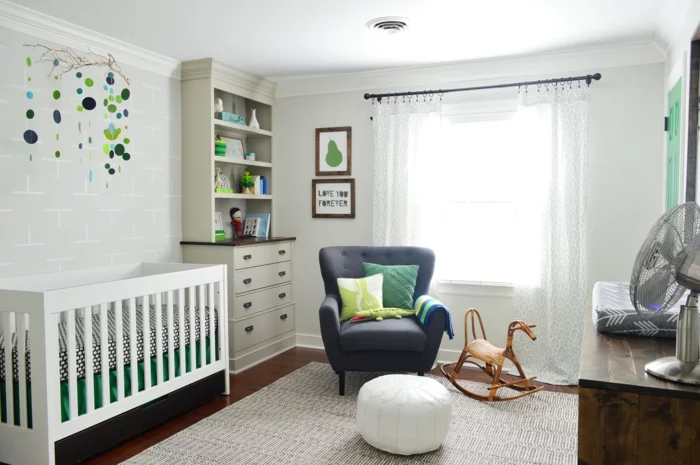 babybetten design matratzen babyzimmer gardinen dekokissen