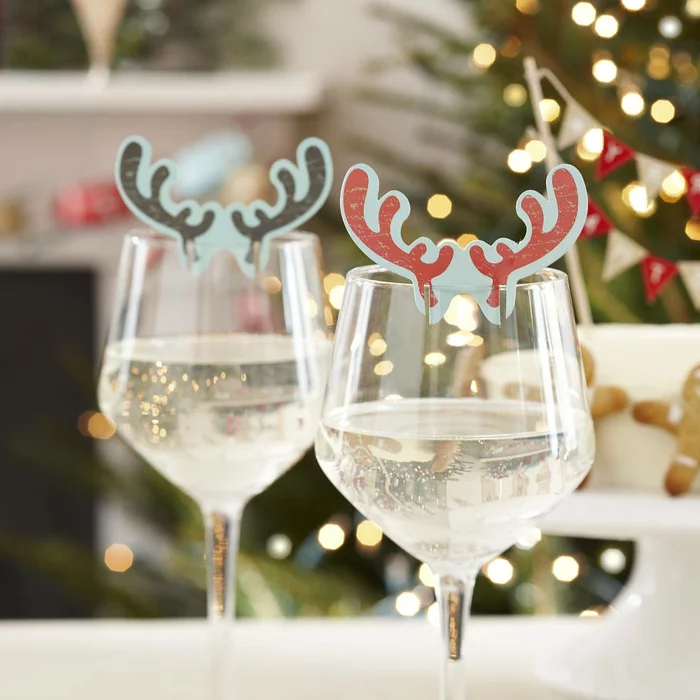 dekoideen weihnachten tischdeko ideen gläser dekorieren