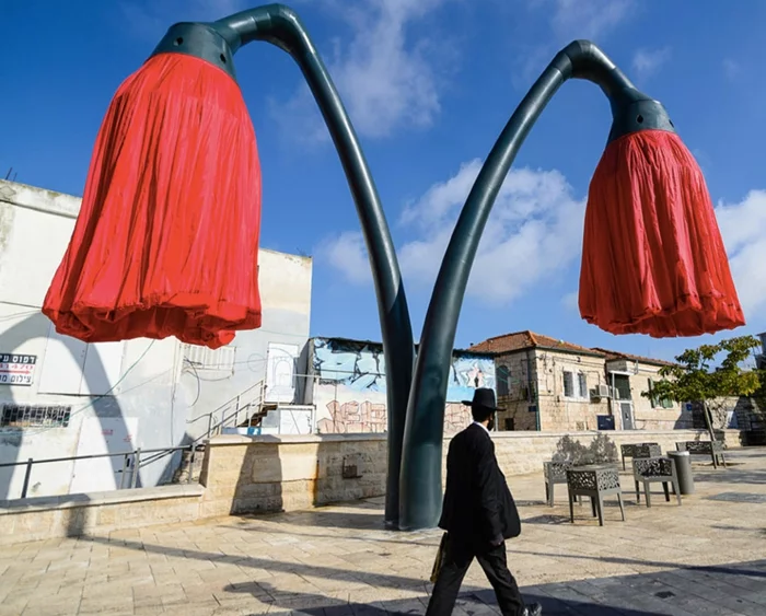 designer lampen jerusalem israel platzstraßenbeleuchtung