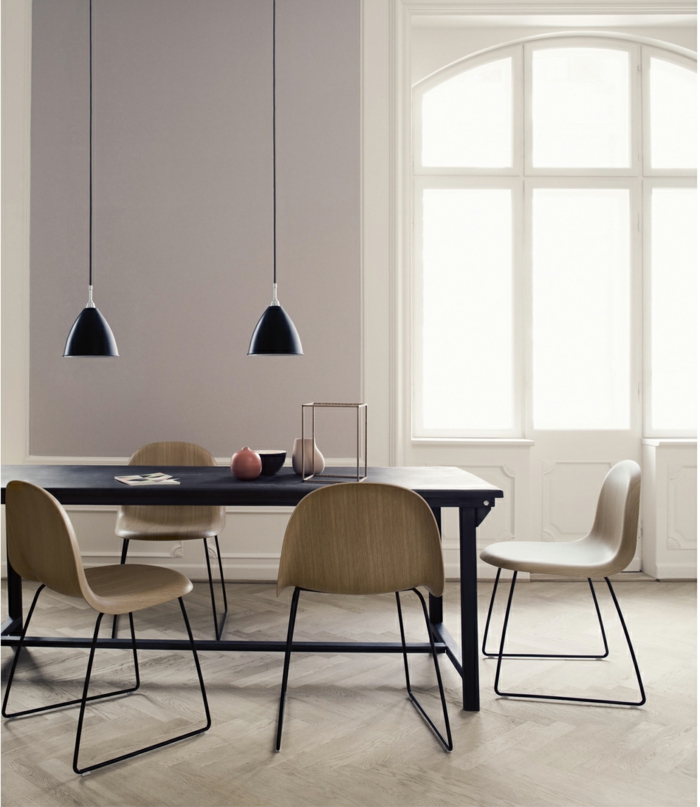 dänisches design skandinavische möbel esszimmer esstisch stühle gubi