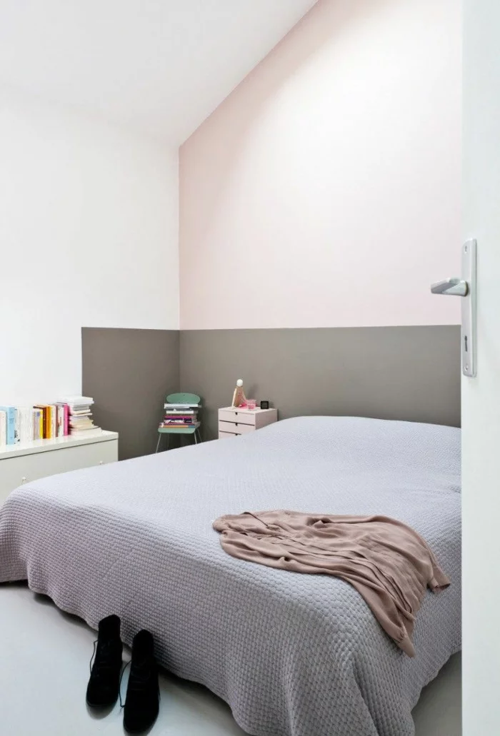 einrichtungsideen schlafzimmer pastellnuancen mildes innendesign
