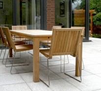 Gartensessel aus Holz und andere Sitzmöbel für den Außenbereich