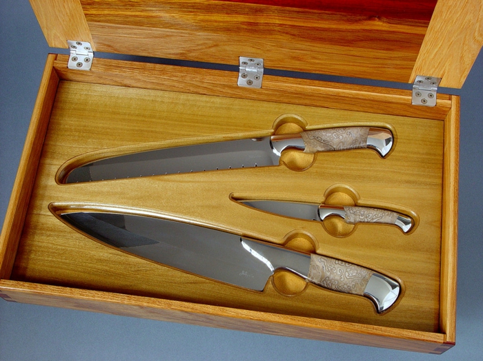 guteKüchen Messer Test japanische Kochmesser Set Design