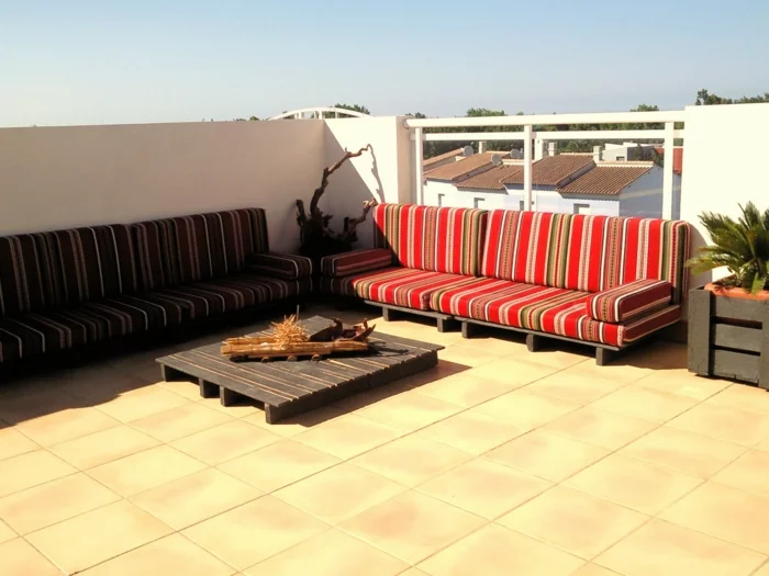 paletten möbel diy europalette sofas couchtisch terrassengestaltung