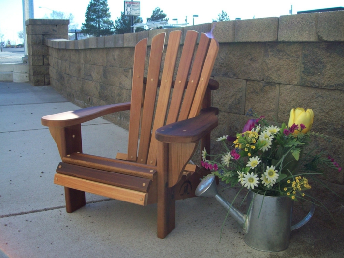 Gartensessel Holz und andere Sitzmöbel für den Außenbereich